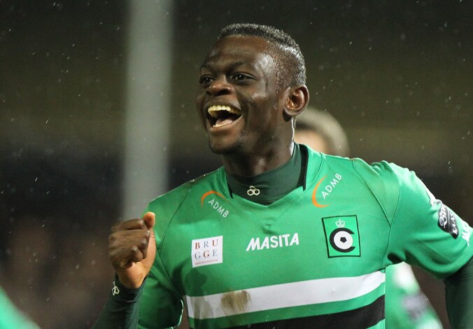 Vetokele, hier nog in Cercle-shirt, verkast dus naar Engeland.