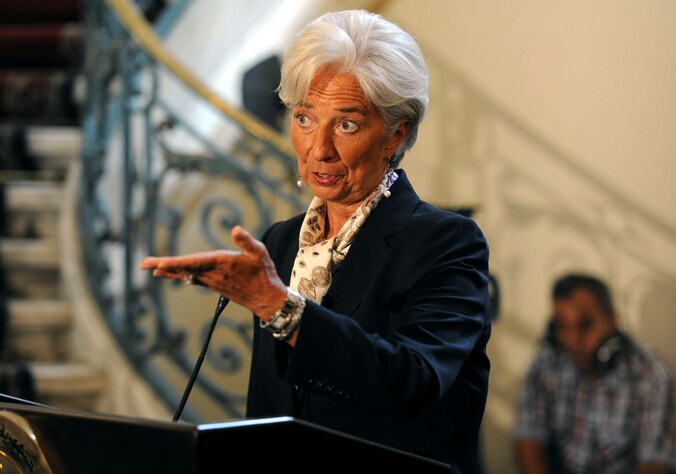 IMF-baas Christine Lagarde.