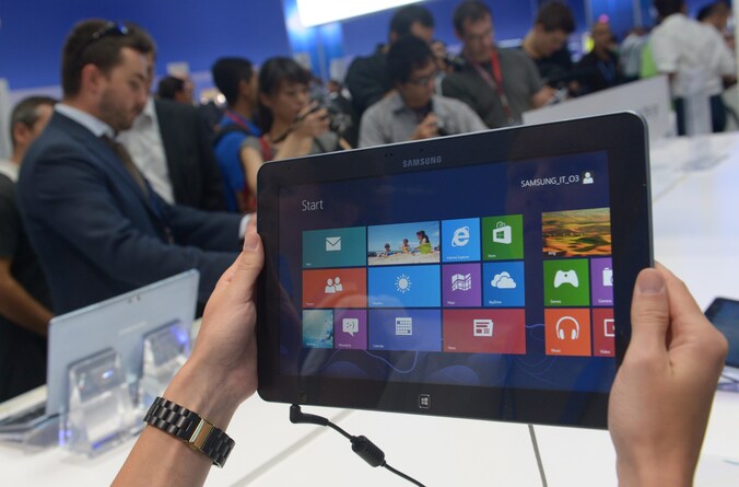De Samsung Ativ Tab werd vorige zomer voorgesteld samen met de eerste Windows RT-tablets.