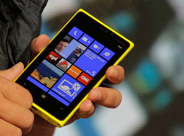 De Lumia 920 van Nokia.