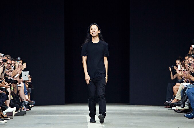 Alexander op de catwalk
