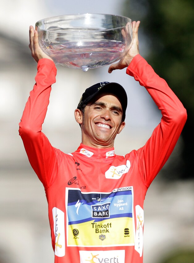 Vorig jaar was Contador nog de beste in de Ronde van Spanje.