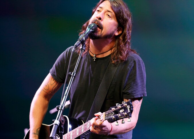 Dave Grohl van Foo Fighters.