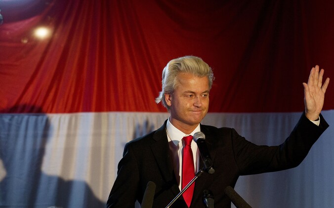 PVV-leider Geert Wilders.