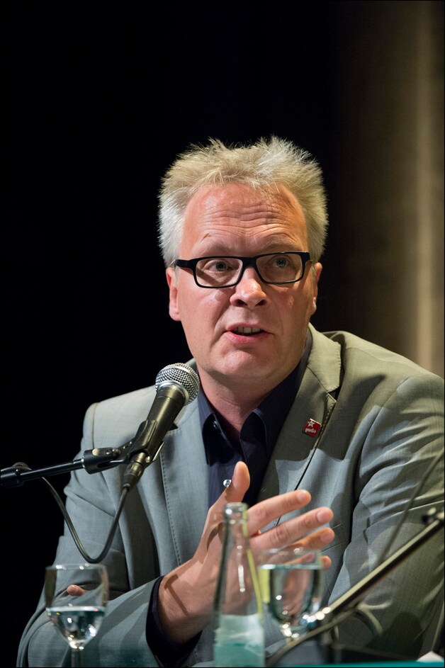 PVDA-voorziter Peter Mertens.