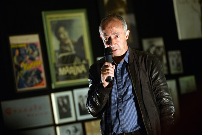 Stijn Coninx bij de voorstelling van 'Marina'