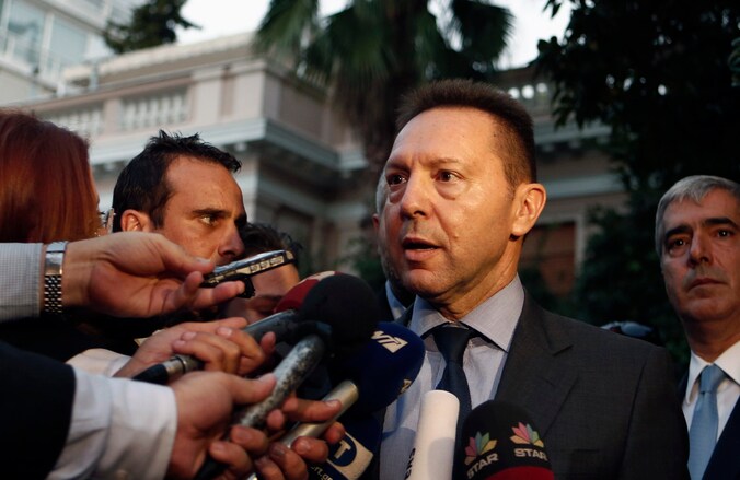 De Griekse minister van Financiën Yannis Stournaras