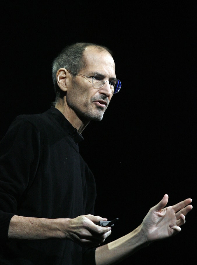 Steve Jobs in juni 2011.