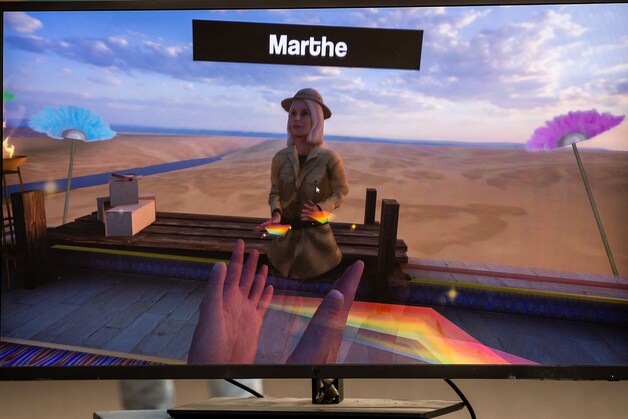 Een beeld uit het spel