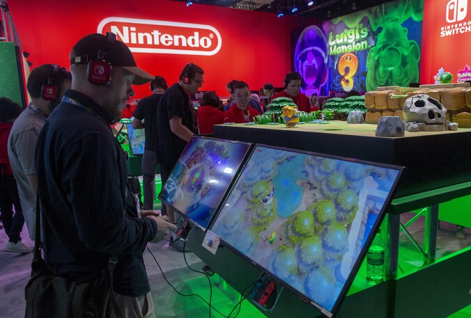 De E3-gamebeurs in Los Angeles