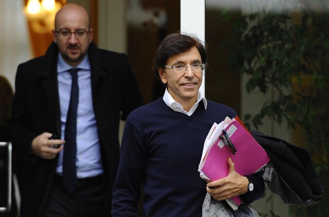 Charles Michel en Elio Di Rupo.
