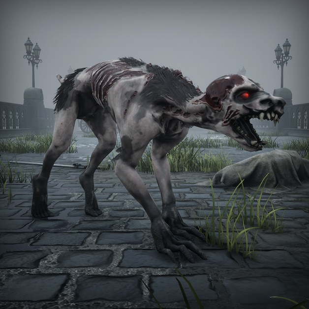 Nog een 'Black Legend'-vijand: Old Red Eyes, a.k.a. Het Beest van Vlaanderen.