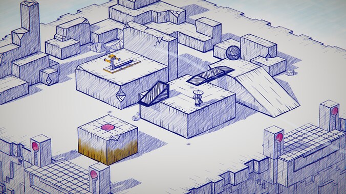 Ooit al een game gespeeld die in balpentekeningen is opgetrokken?