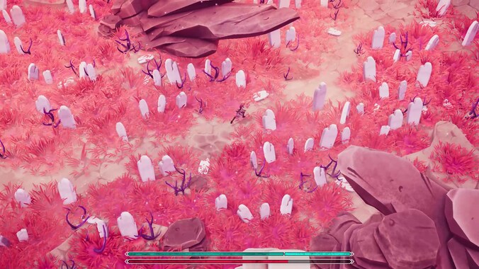 De weidse fantasiewereld van typgame 'Nanotale'.