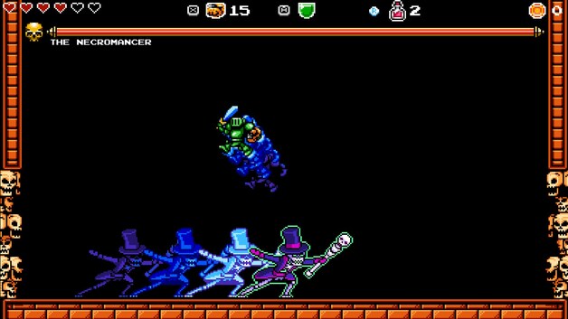 'Cathedral' ademt een uitgesproken Nintendo NES-vibe uit.