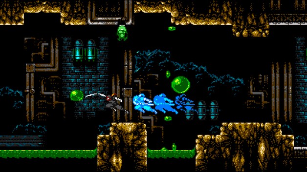 Bikkelharde ninja-actie in 'Cyber Shadow'.