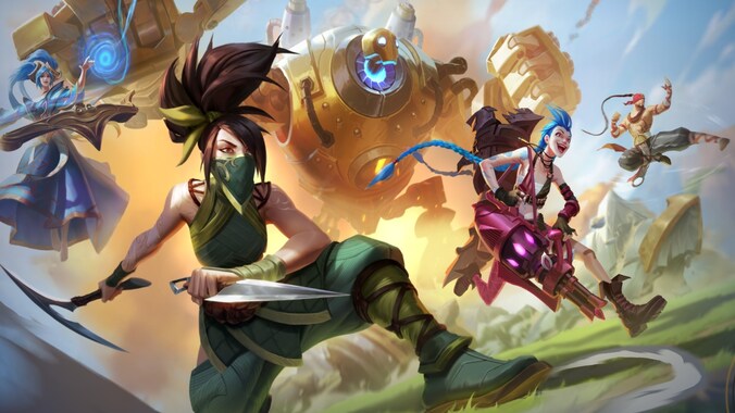 Een beeld uit League of Legends.