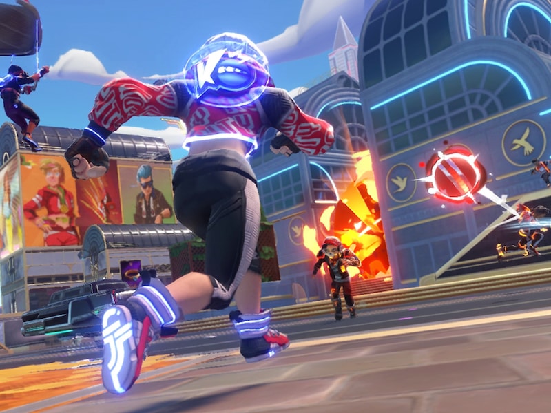Trefbal werd tot een opzwepende multiplayergame verheven in 'Knockout City'.