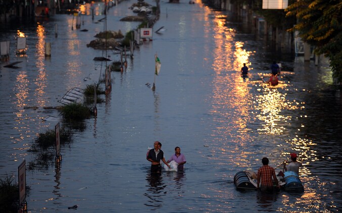Door een stijging van de zeespiegel zou Bangkok tegen 2030 overstroomd kunnen zijn.