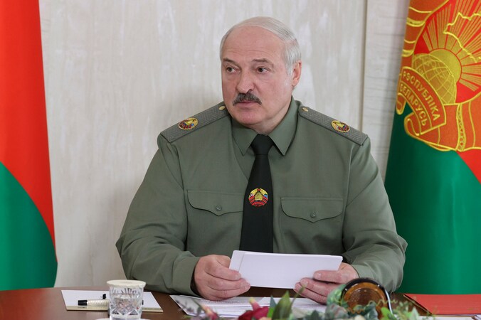 Aleksander Loekasjenko, president van Wit-Rusland.