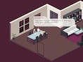 Een scène uit 'Behind Every Great One', de beste game uit het pakket.