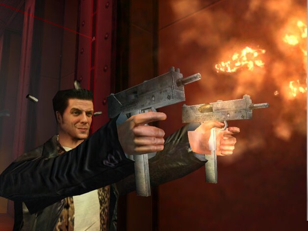 Ook 'dual-wielding', twee blaffers tegelijk afvuren, zat in het spel.