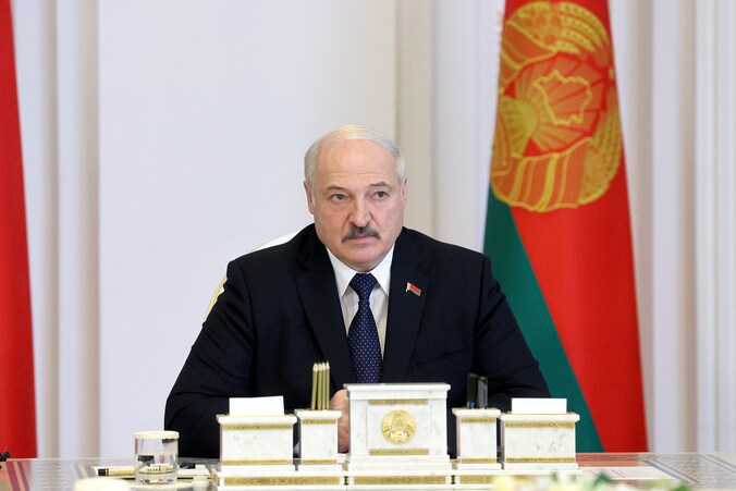 Wit-Russisch president Alexander Loekasjenko. 