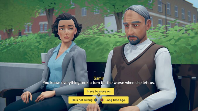 Je kunt je dialogen kiezen in 'Last Stop', maar je moet bij momenten snel zijn. En je keuzes gaan maar nét zo breed als de scenaristen willen.
