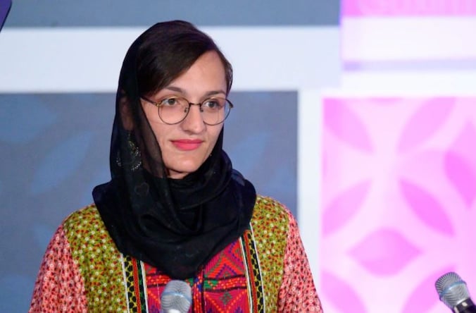 Zarifa Ghafari was burgemeester van de Afghaanse stad Maidan Shahr.