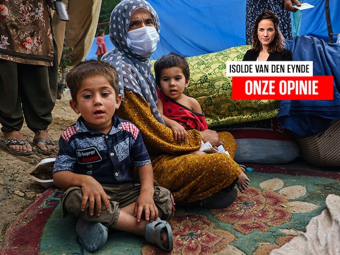 Illustratiebeeld. Afghaanse vluchtelingen in hoofdstad Kabul.