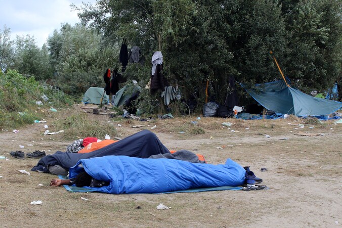 Archieffoto uit Calais.