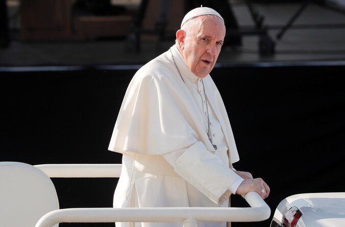 Paus Franciscus.