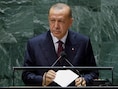 De Turkse president Recep Tayyip Erdogan. 