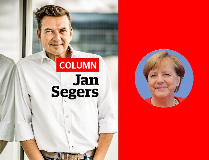 COLUMN. Afscheid van Angela. 16 jaar kanselier, dan ben je elk toeval ...