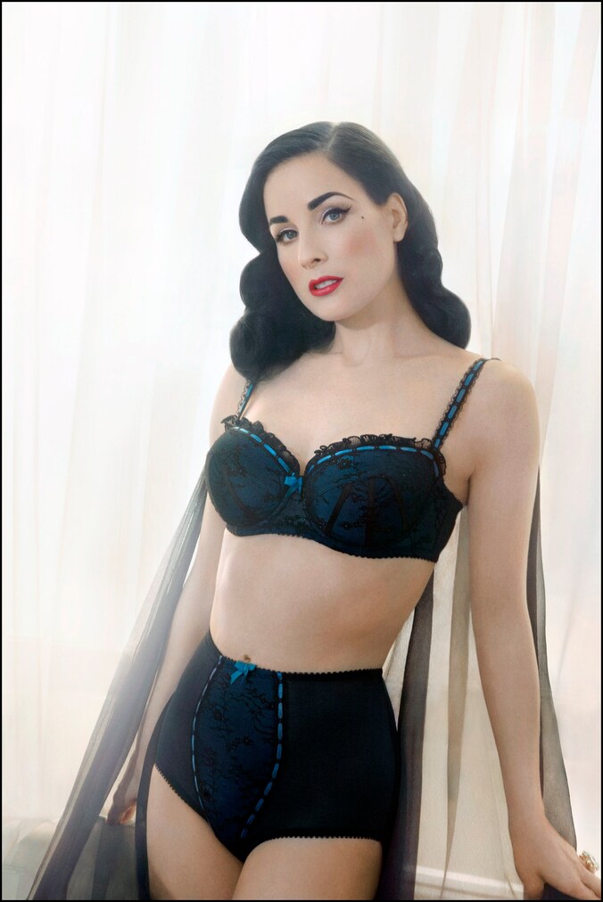 De koningin van het burleske Dita Von Teese.