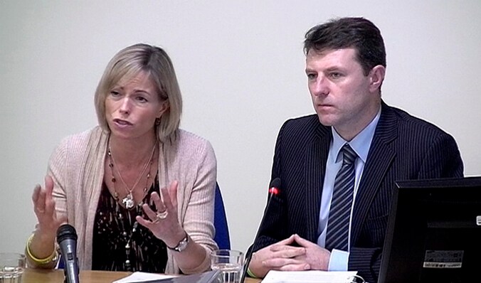 Kate en Gerry McCann.