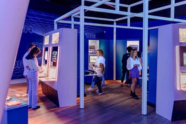 Er staat een uitgelezen selectie van games centraal in de tentoonstelling.