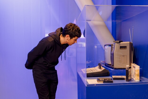 Ooit was Philips een consolefabrikant. Op een Nederlandse tentoonstelling mocht dus de Videopac G7000 van het merk niet ontbreken.