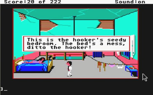 Games als 'Leisure Suit Larry in the Land of the Lounge Lizards' brachten het genre naar de mainstream.