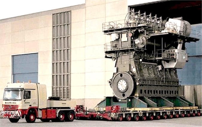 Dit is de grootste motor ter wereld | Nieuws | HLN.be