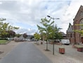 Het Gemeenteplein in Buizingen waar hij gearresteerd werd