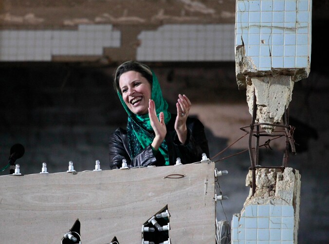 Aisha Kadhafi.