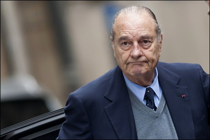 Jacques Chirac, gewezen president van Frankrijk.