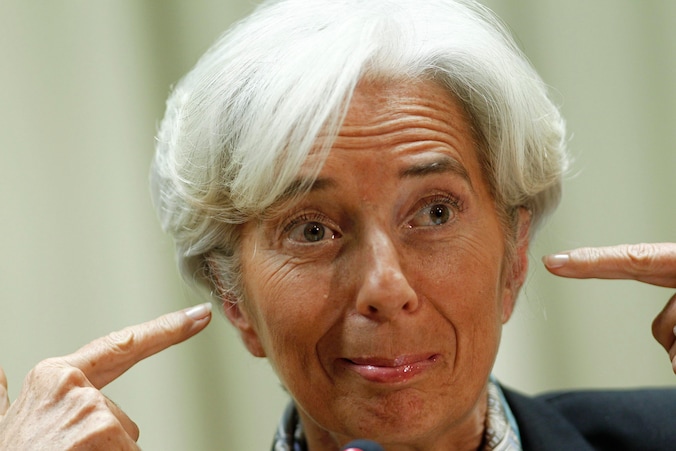 Lagarde hoopt alvast dat haar opmerking niet in dovemansoren valt bij haar landgenoot en Merkel.
