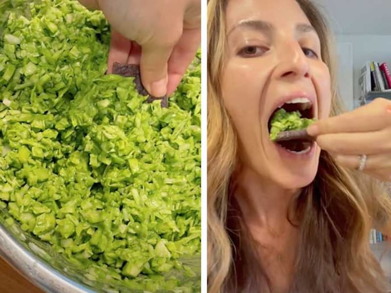 Gezonde ‘Green Goddess Salade’ verovert TikTok: dit is het recept 