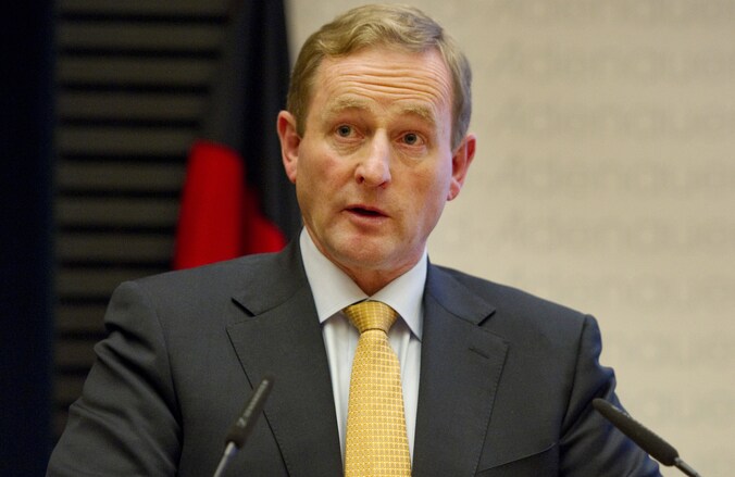 De Ierse premier Enda Kenny.