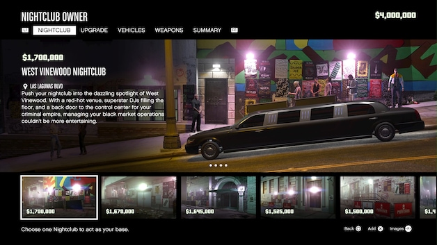 Je hoeft niet meer te beginnen als een straatboefje in 'Grand Theft Auto Online': je kunt bijvoorbeeld meteen nachtclubeigenaar worden.