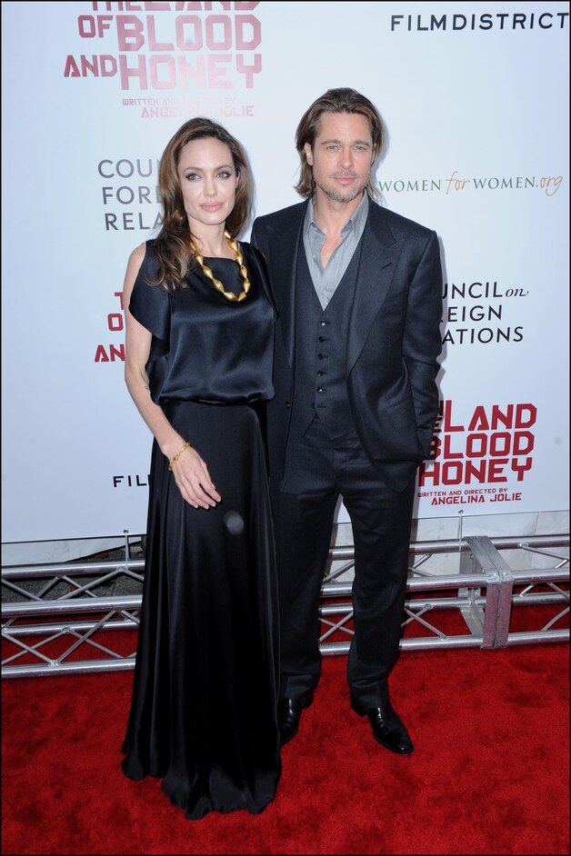 Angelina Jolie en Brad Pitt