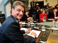 Minister van Begroting Olivier Chastel (MR).