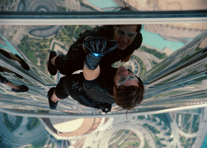 Tom Cruise als Ethan Hunt in Mission: Impossible - Ghost Protocol.